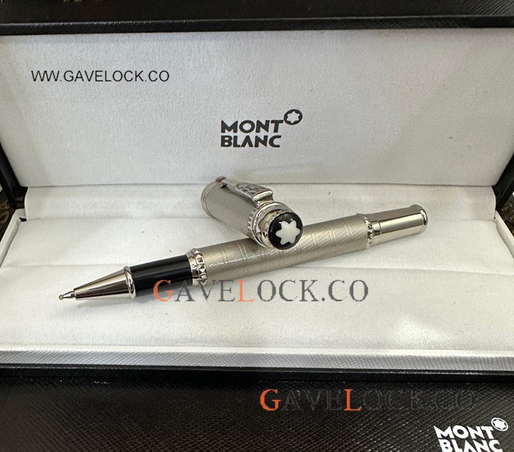 Fast Shipping Scipione Borghese Silver Rollerball Pen
